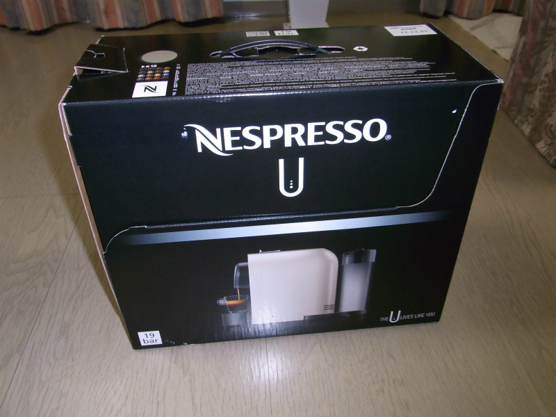 シンプルでオシャレなエスプレッソコーヒーメーカー「Nespresso U」 を購入。