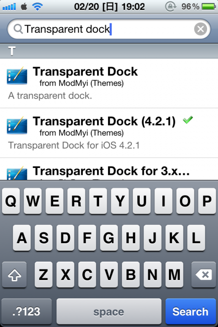 Transparent Dock